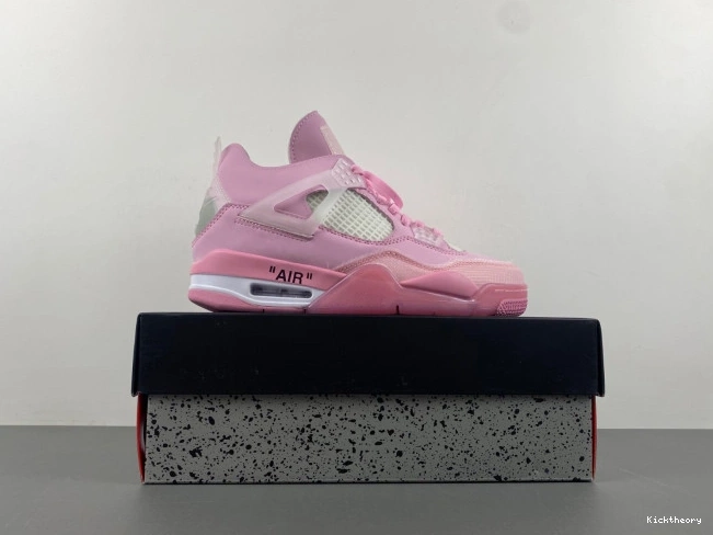 Kick Theory OFF-WHITE PINK X 4 JORDAN 0814